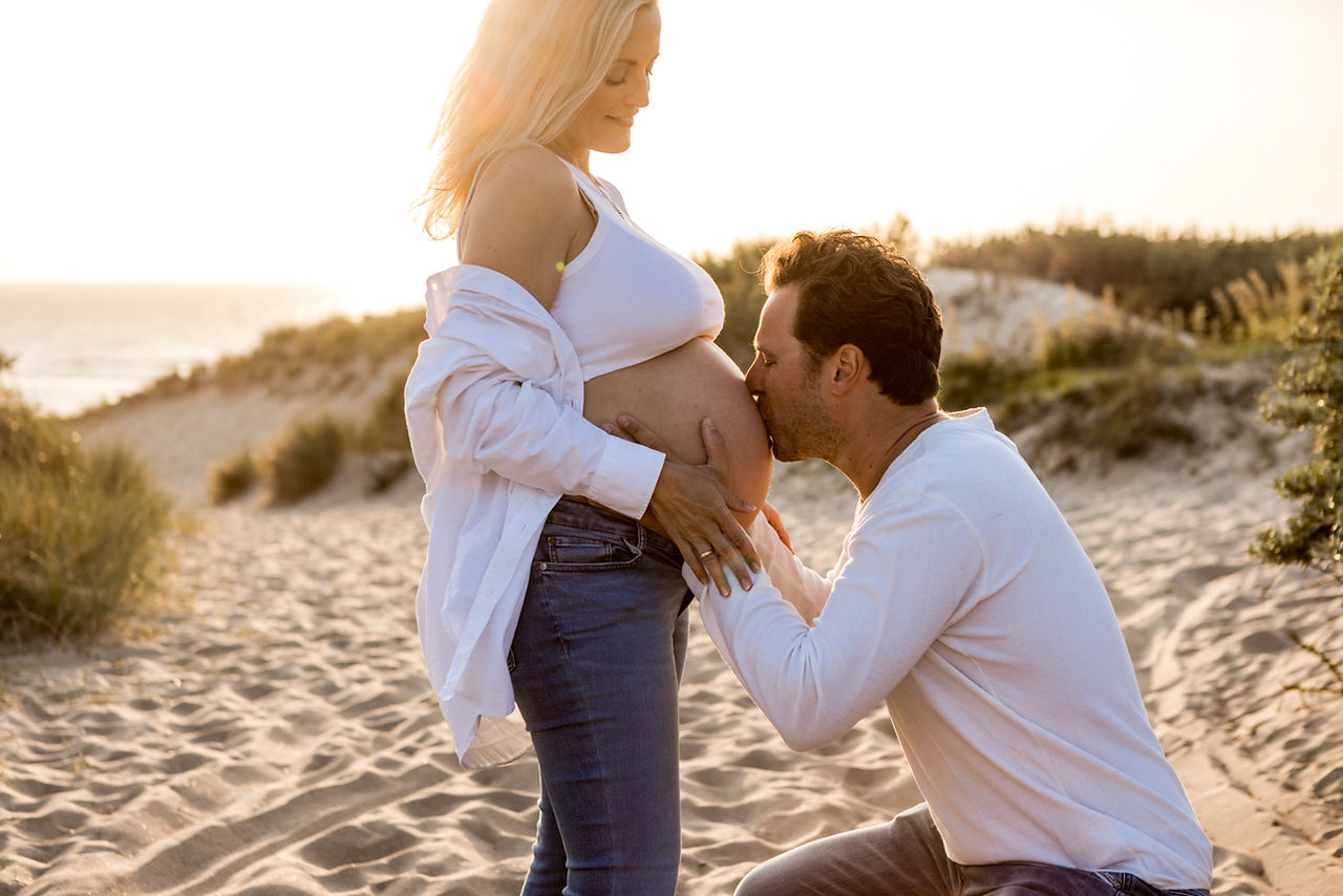 Editorial Babybauchfotografie Natur