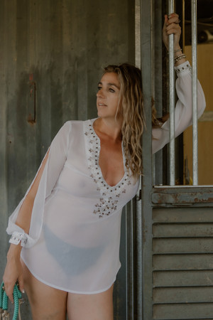 Boudoirshoot met paarden