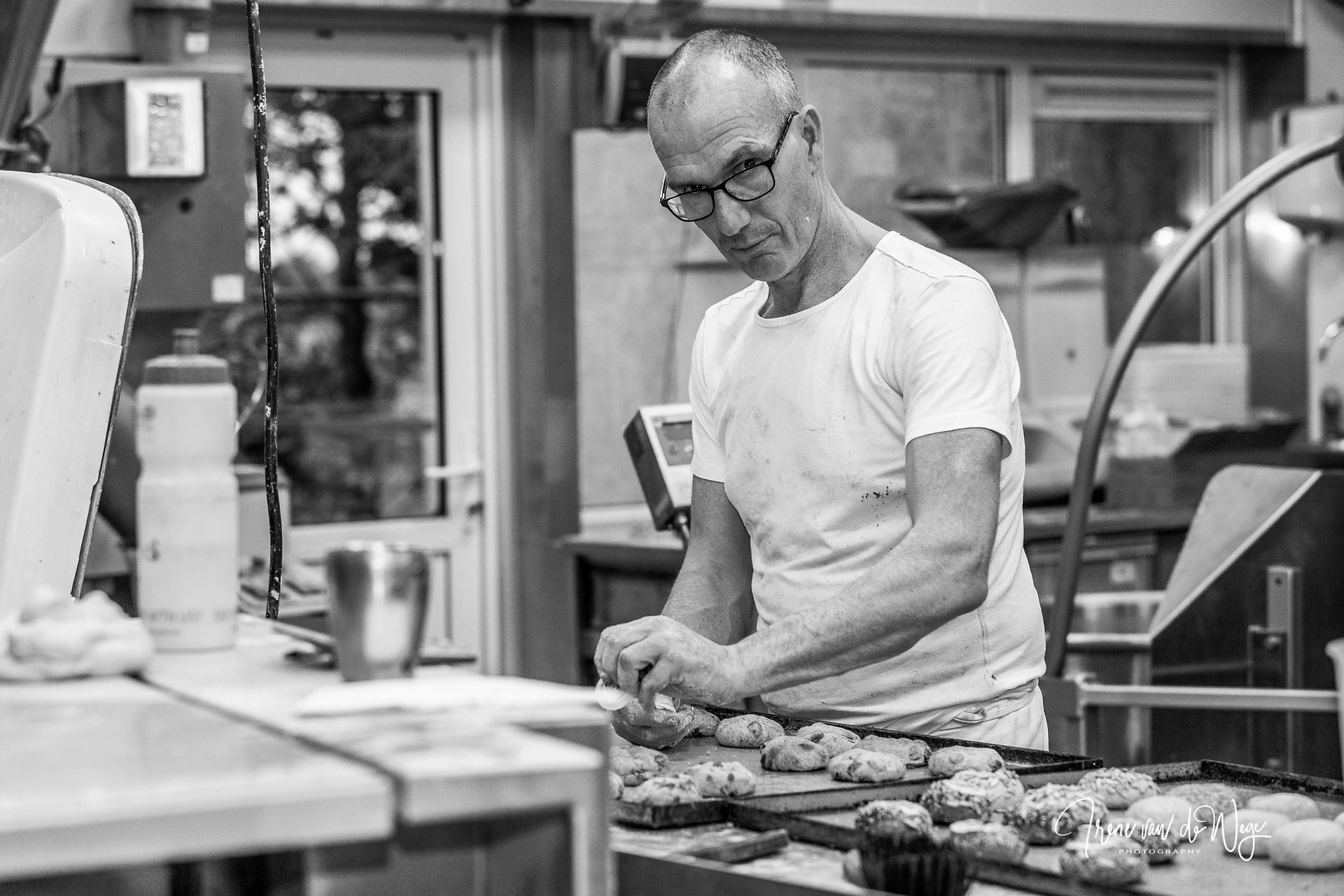 bakker aan het werk