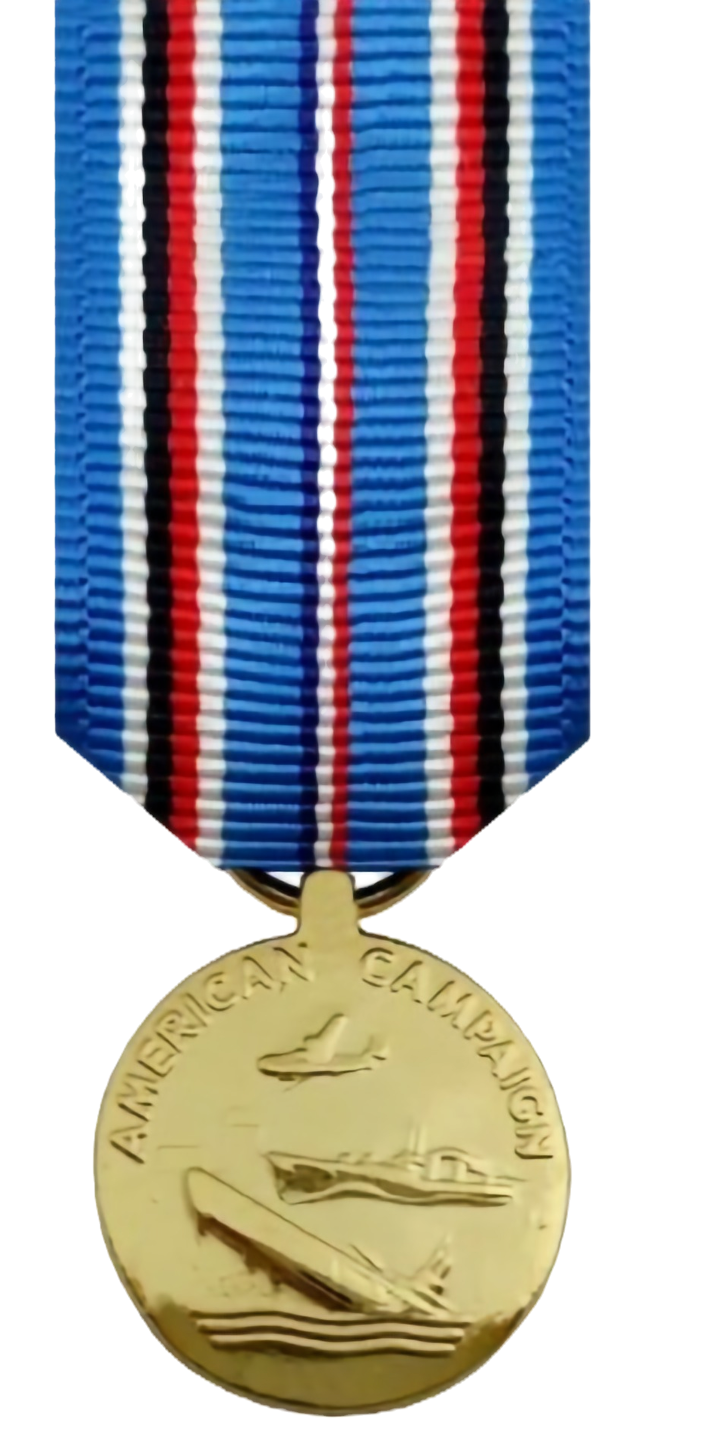 American Campaign Medal Miniature, Anodized