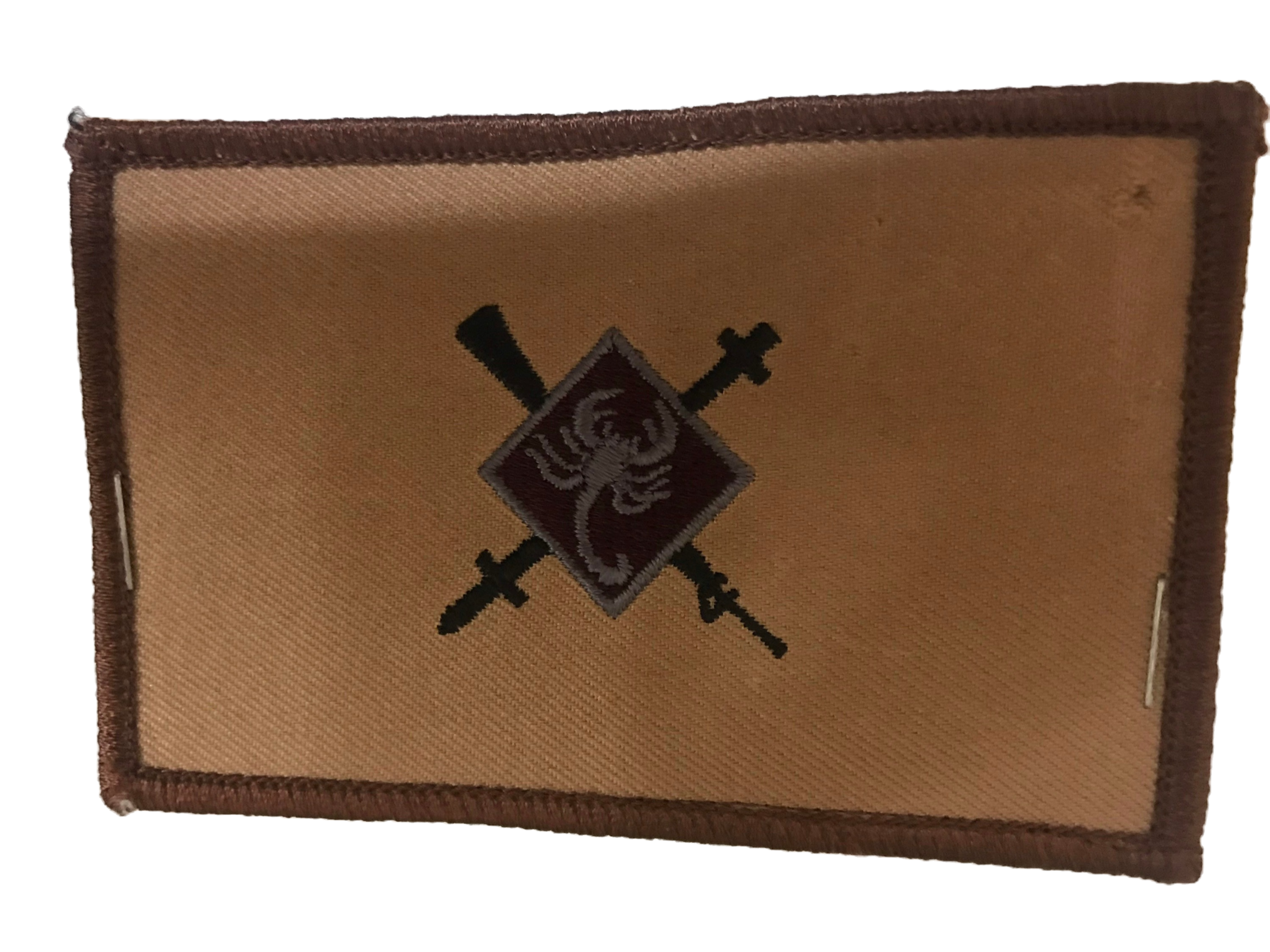 Scorpion Design Flak Patch Number 21