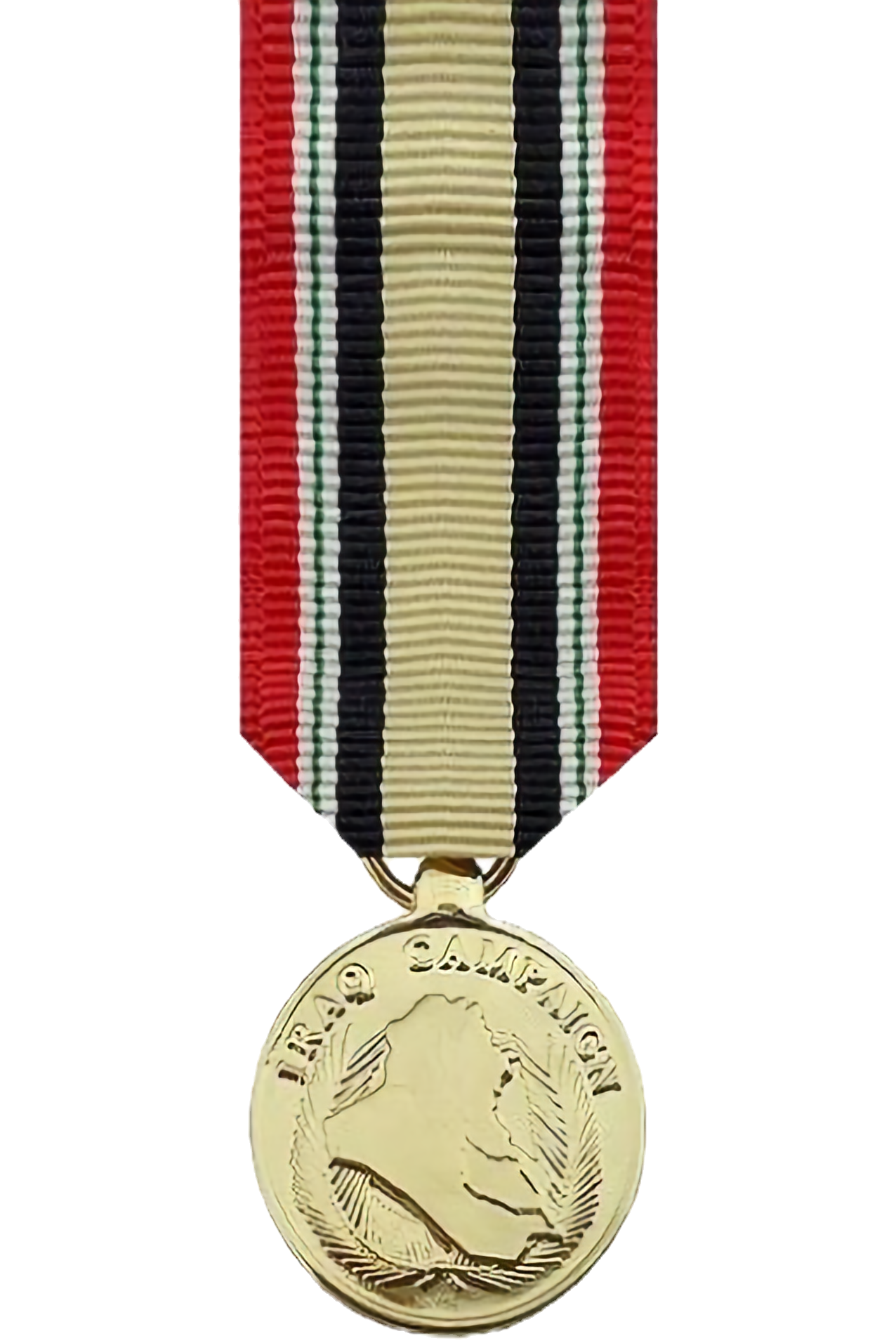 Iraq Campaign Miniature Medal, Anodized