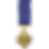 Distinguished Flying Cross Medal Miniature for US Army and Air Force, Anodized