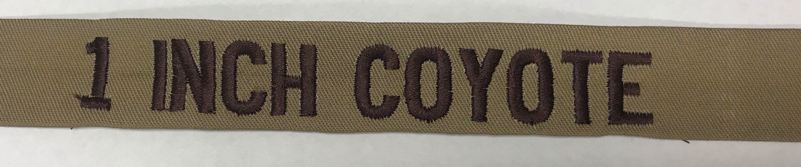 Coyote Name Tape