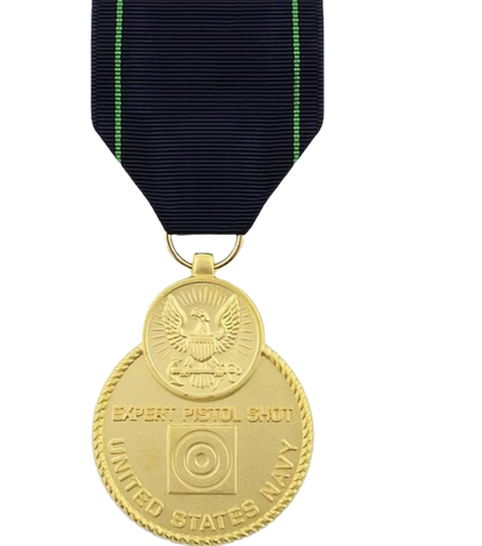 Navy Expert Pistol Shot Medal | Military Medals | Dorothys Military