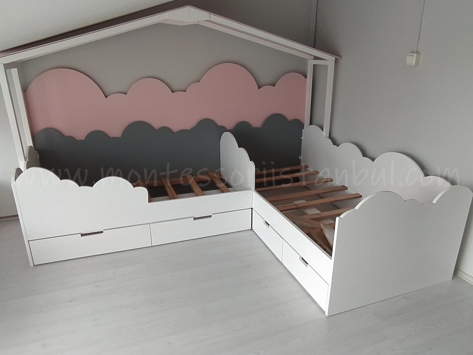 Ürün No: 33354493 Premium Montessori Yatak, Komidin