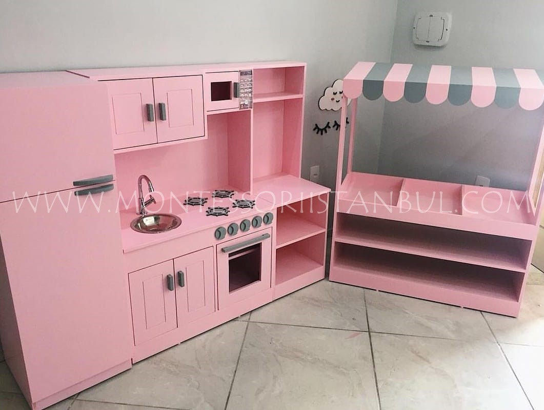 Ürün No: 90000006 Ahşap Oyuncak Mutfak