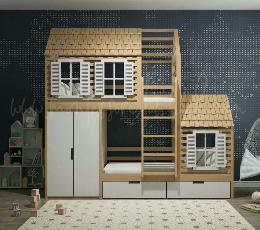 Ürün No: 33354561 3D Premium Montessori Yatak Modeli