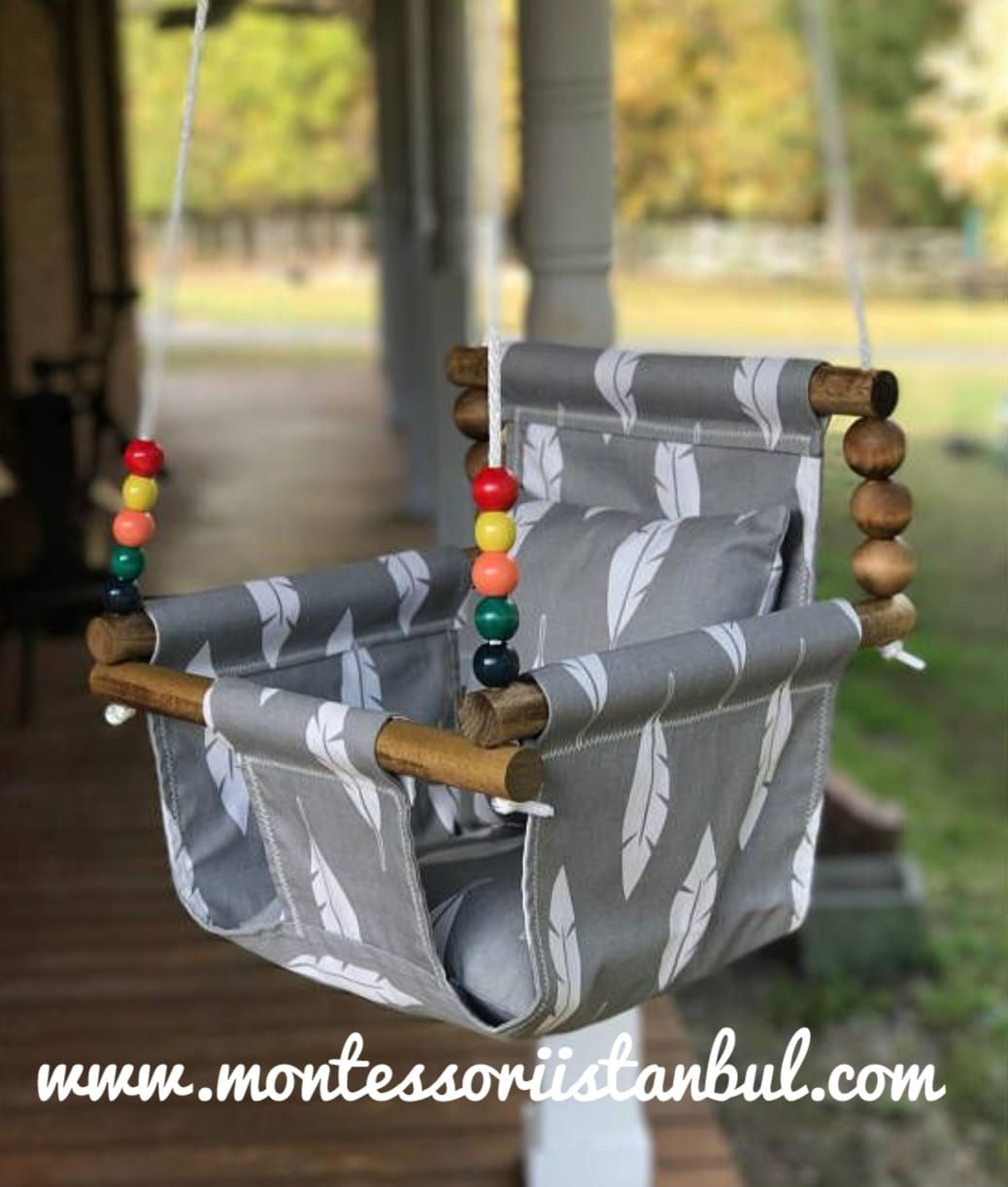 Ürün No: 35054242 Ahşap Salıncak (Aksesuar Dahil)