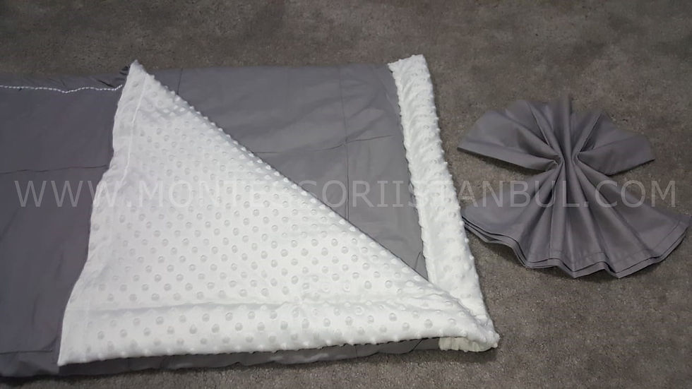 Ürün No: 32854719 Çift Yönlü Nevrür Dikişli Battaniye (Yastık Kılıfı Hediyeli)