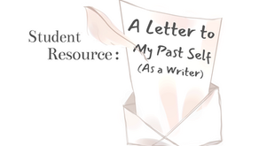 A Letter To My Past Self (As a Writer)