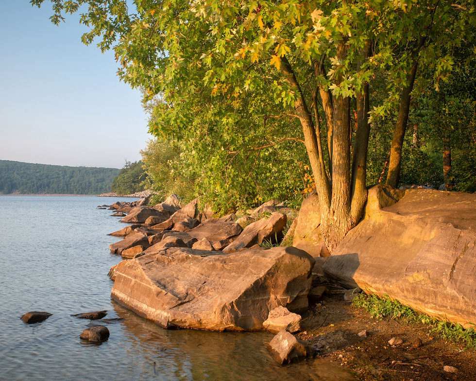 1146 - Peaceful Morning at Devils Lake