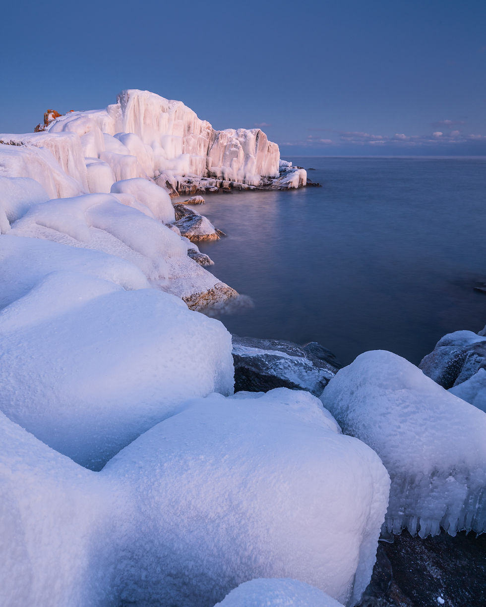 Thumbnail: 1697 - Grand Marais Icy Shoreline