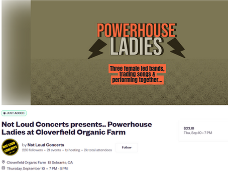 Evening Musical Concert at Cloverfield Farm