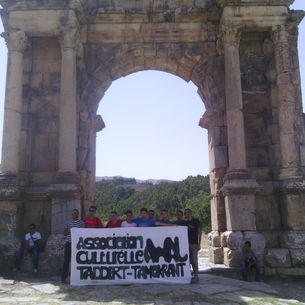 sortie pédagogique au ruine romaine de Djemila SETIF