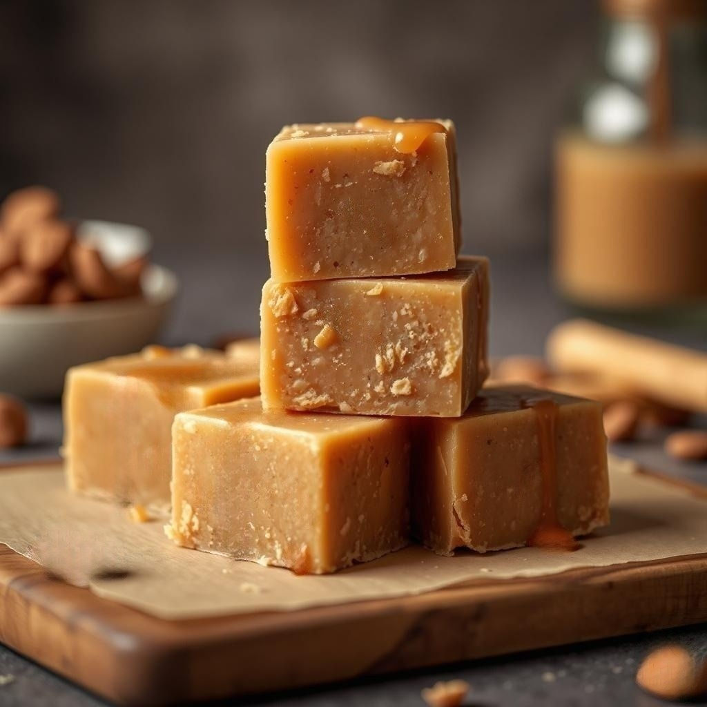 Vegan Salted Caramel  Fudge