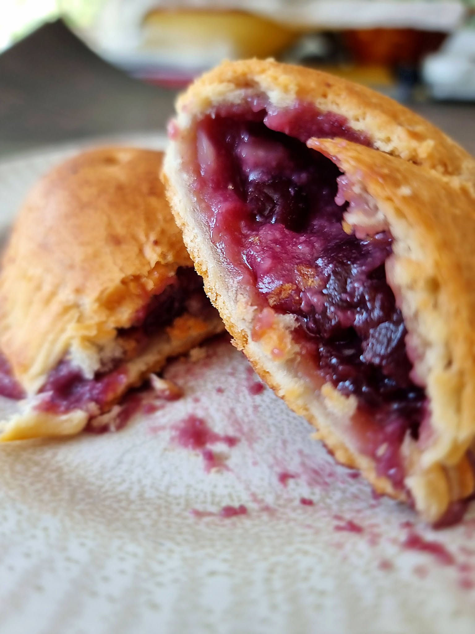 Cherry Bakewell Slice