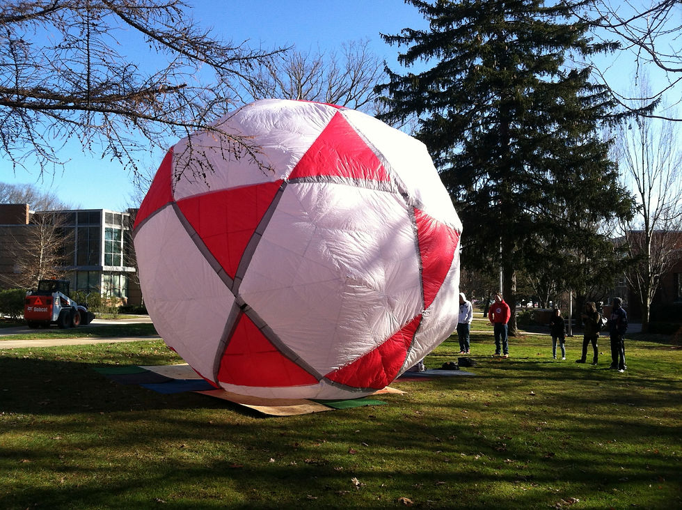 Polyhedron Tissue Papper Balloons
