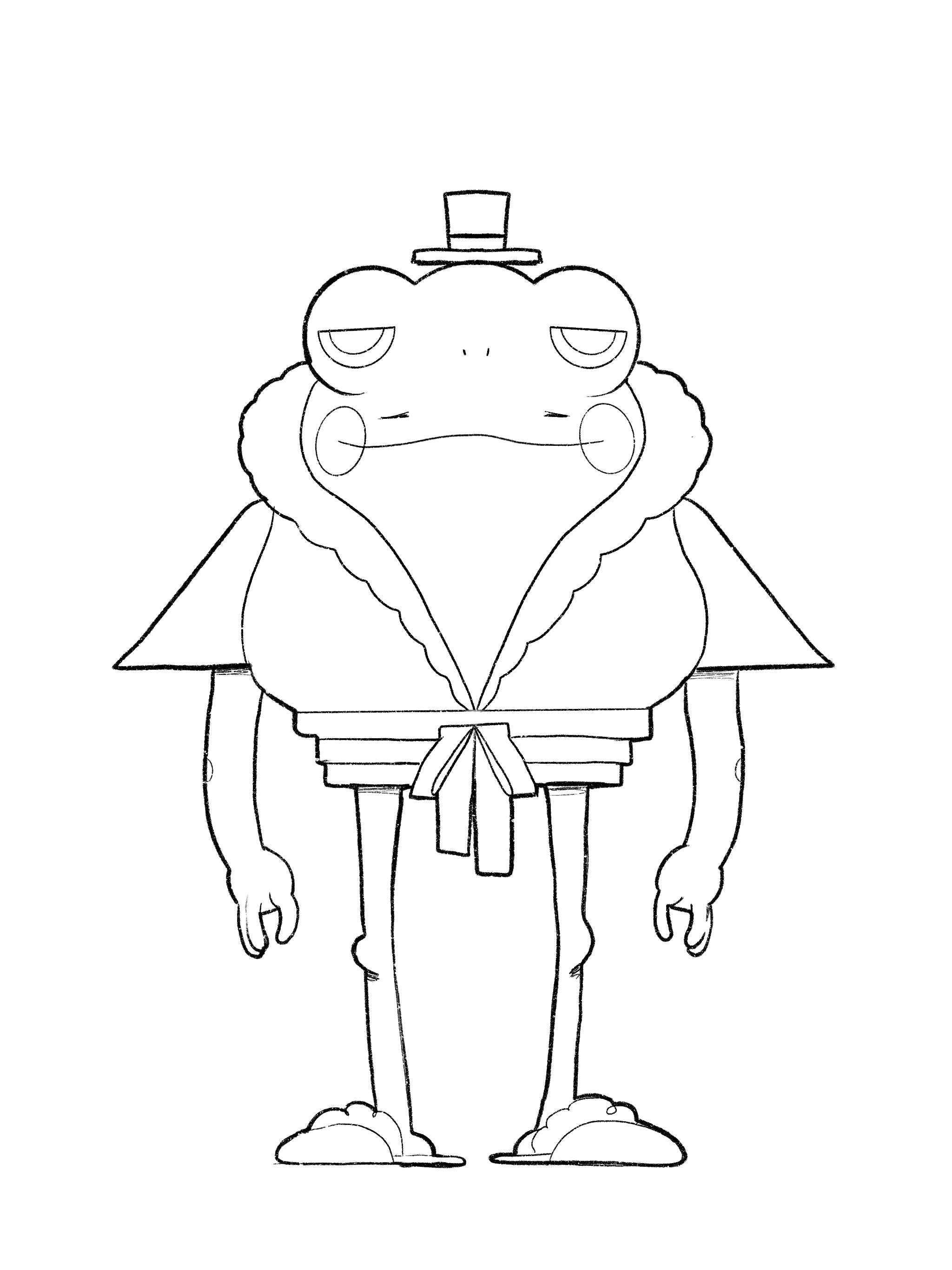frog turn around