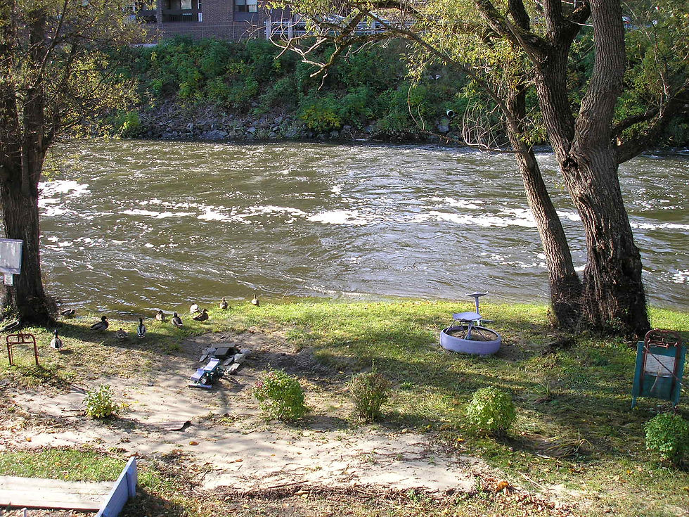 Grout Park, behind Comm Ctr