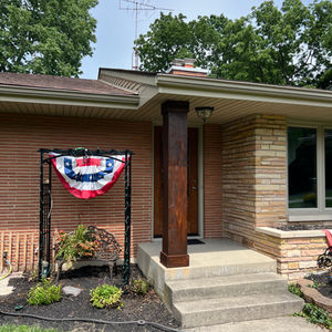 Porch Column Upgrade