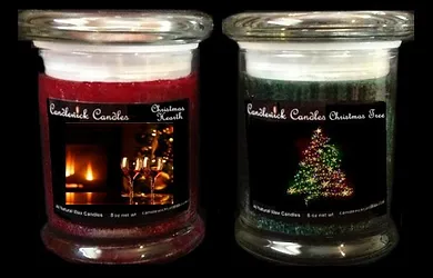 Christmas Jar Candles Candlewick