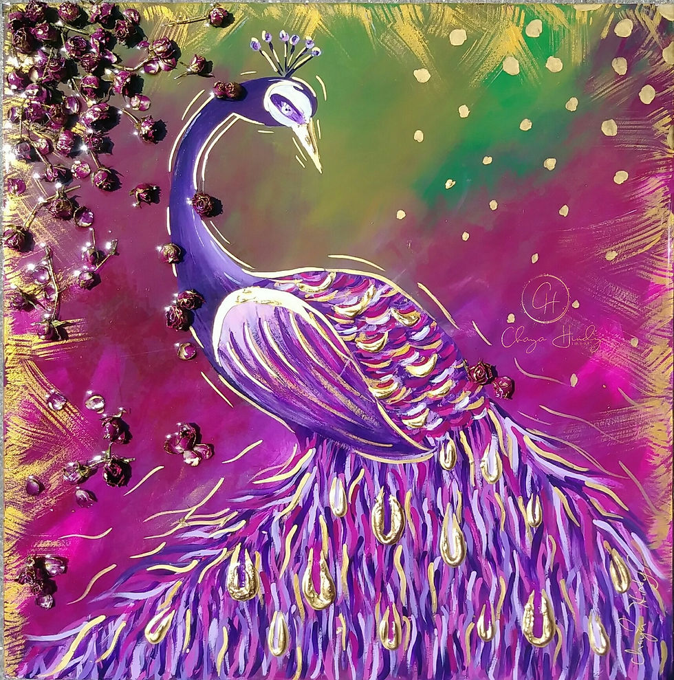 ENTRANCED 24" x  24"