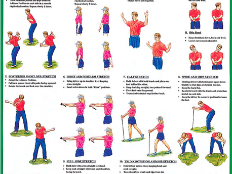 Remember to Stretch For Better Golf