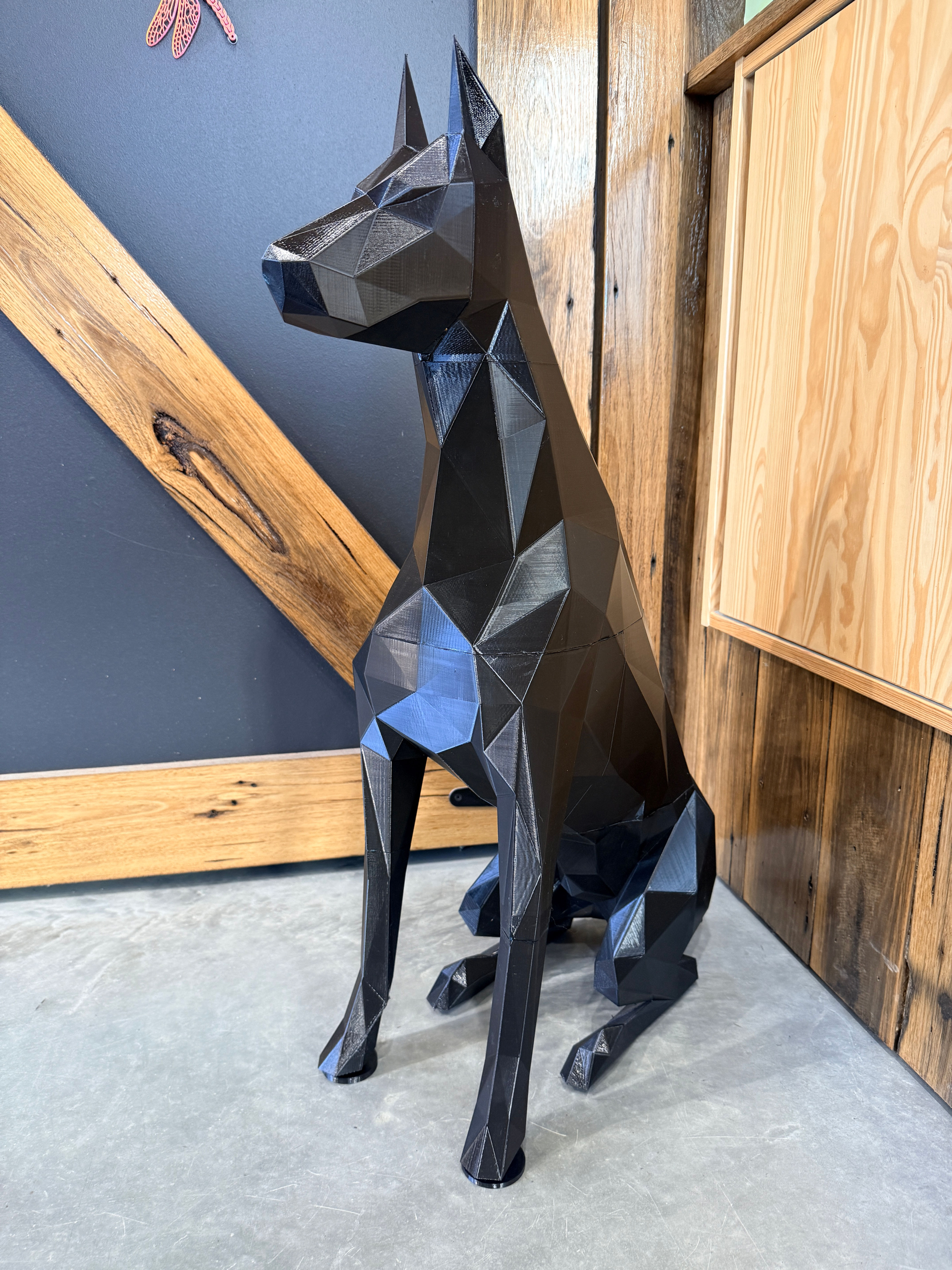 Dog Art ‘Zeus’ locally made.