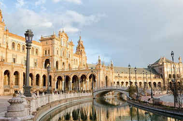 Plaza de Espana in Sevilla