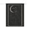 Thumbnail: Gothic Raven Garden Banner, Crescent Moon Night Sky, Spooky Outdoor Decor