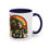 Thumbnail: Japanese Cat Mug, Horror Mug, Cute Creepy Rainbow Fantasy Creature