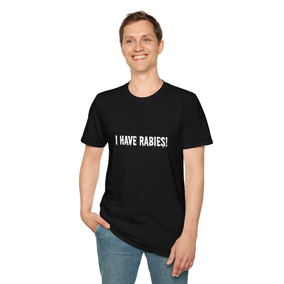 Thumbnail: I Have Rabies! - Autism Awareness, LGBTQ+ Pride, Graphic Tee