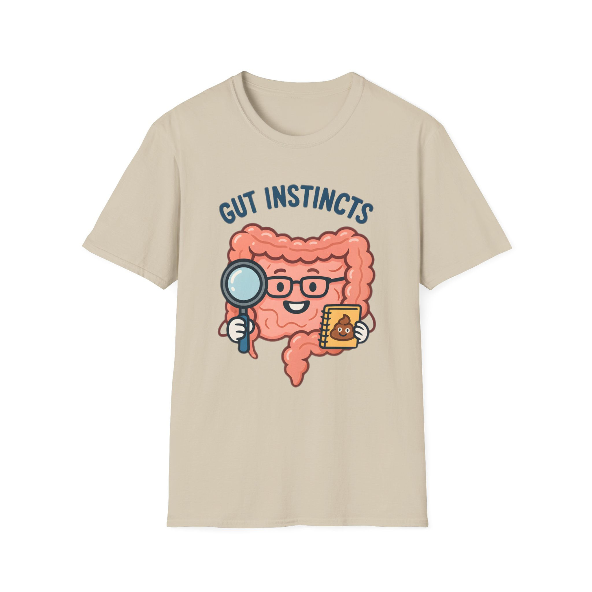 Gut Instincts Funny GI T-Shirt – Cartoon Intestines for Specialists