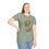 Thumbnail: sage green tee with sketched sepia toned dancing skeletal couple