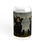 Thumbnail: You're Powerful 16oz Glass Tumbler with Bamboo Lid & Straw – Witchy Woman & Cat