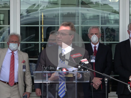 WATCH: Assemblyman DiPietro Speak at Religious Freedom Press Conference
