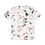 Thumbnail: Splatter Course Tee White + Red