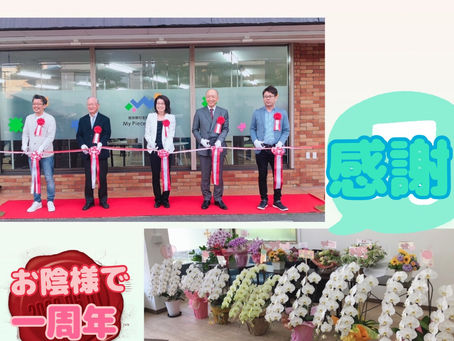 【お蔭様で一周年】