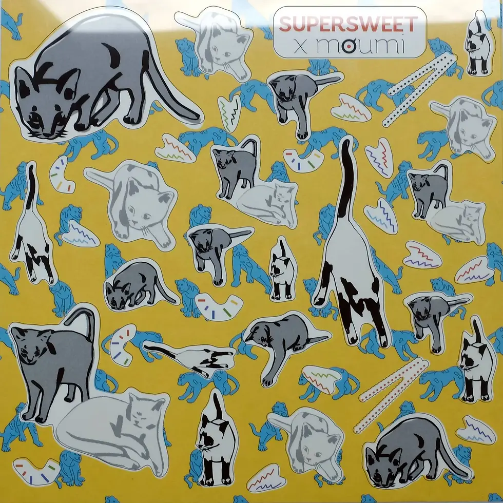 Thumbnail: sticker, stationery, cat, cats, Neko, lifestyle, gifts, presents, meow, catlover, moumi, supersweet, Namsai