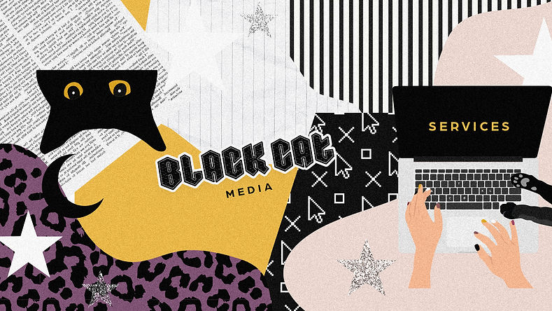 Black Cat Media Services Banner