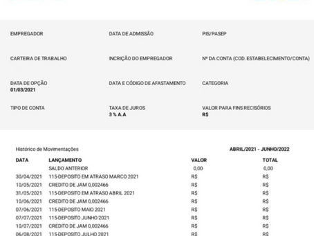 O documento escondido que pode salvar sua aposentadoria: O EXTRATO ANALÍTICO DO FGTS.