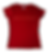cancelled in red diamante - round neck
