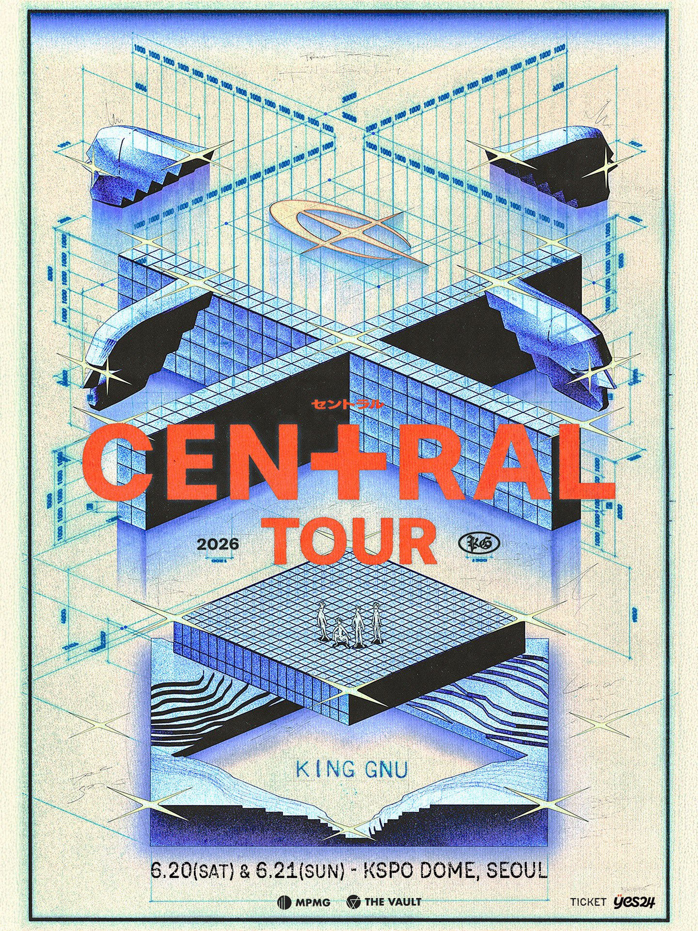 【予約】King Gnu CEN+RAL Tour 2026 in Seoul