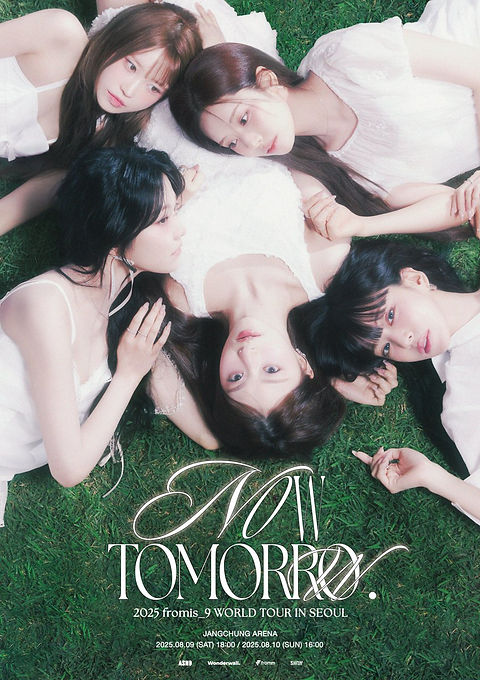 fromis_9 now tomorrow ソウルコン　フォト　スローガン 予約】2025 fromis_9 WORLD TOUR [NOW TOMORROW.] IN SEOUL