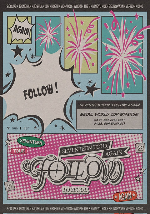 予約】SEVENTEEN TOUR 'FOLLOW' AGAIN TO SEOUL | dropticketjapan