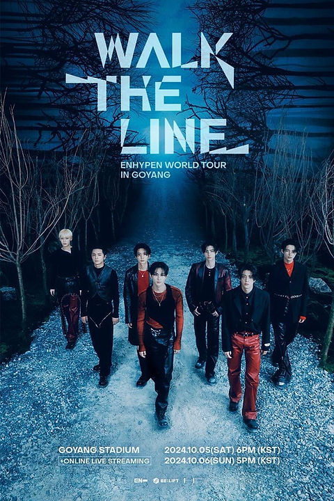 予約】ENHYPEN WORLD TOUR 'WALK THE LINE' IN GOYANG