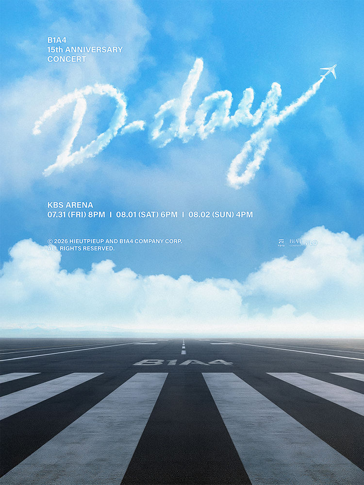 【予約】B1A4 15周年 単独コンサート < D-day >