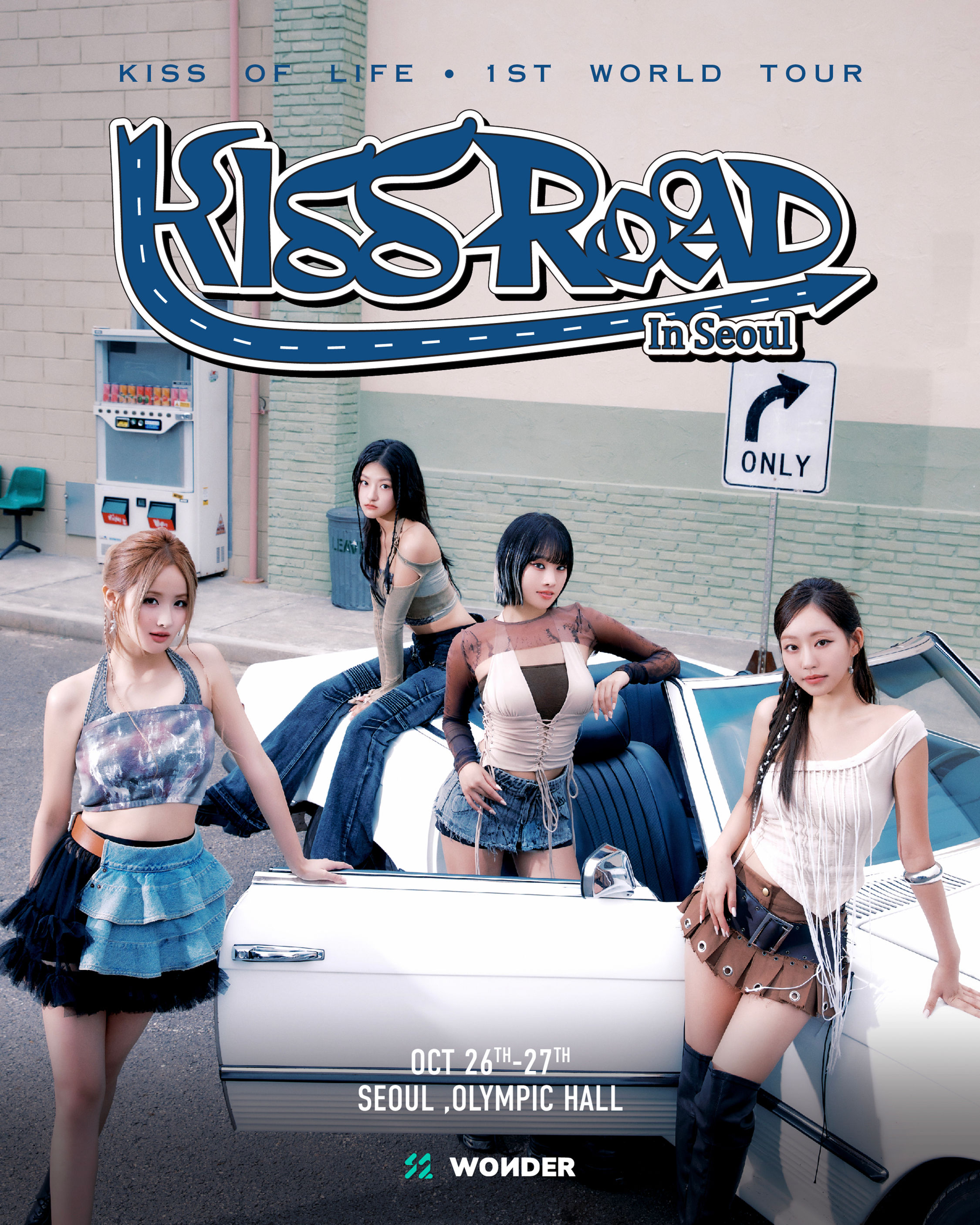 【予約】2024 KISS OF LIFE 1st WORLD TOUR [KISS ROAD] IN SEOUL