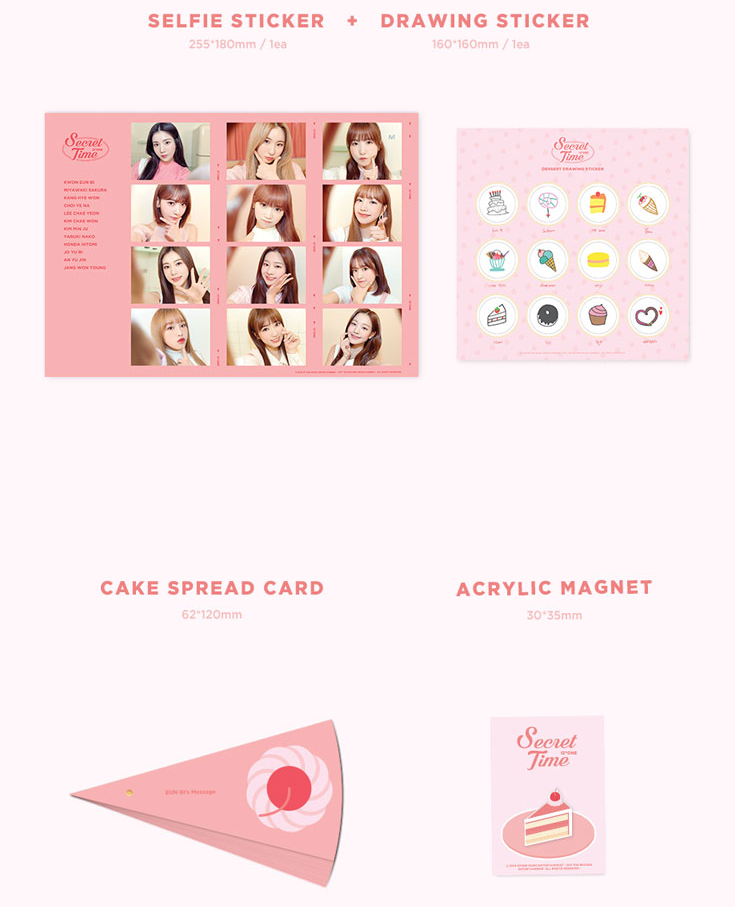 サムネイル： [サイン会応募同時受付中] IZ*ONE 写真集 Secret Time 予約販売購入代行